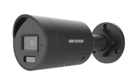 Hikvision DS-2CD2046G2H-I2U/SL-B(2.8)/eF 4 MP WDR fix EXIR AcuSense IP csőkamera; mikrofon; fény- és hangriasztás; fekete