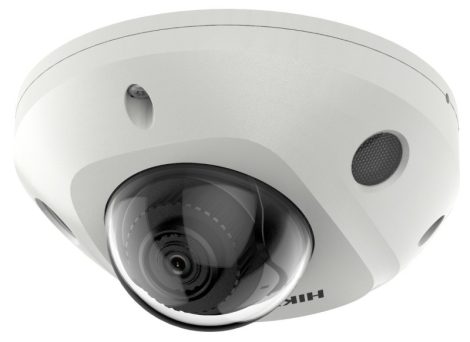 Hikvision DS-2CD2543G2-IWS (2.8mm) 4 MP WDR fix EXIR IP mini dómkamera; hang I/O és mikrofon; riasztás I/O; wifi