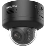   Hikvision DS-2CD2747G2H-LIPTRZS2U/SL-B 4 MP ColorVu WDR motoros IP PTRZ dómkamera; IR/láthatófény; hang I/O; riasztás I/O; fekete