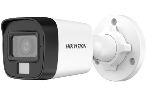 Hikvision DS-2CE16U0T-LF (3.6mm) 8 MP fix mini THD csőkamera; IR/láthatófény; TVI/AHD/CVI/CVBS kimenet; beépített mikrofon