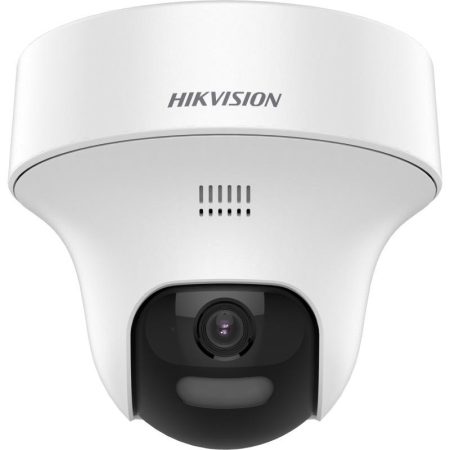 Hikvision DS-2CE70D0T-PTLXTS (2.8mm) 2 MP fix THD PT dómkamera; IR/láthatófény; kétirányú audio; hang és fényriasztás