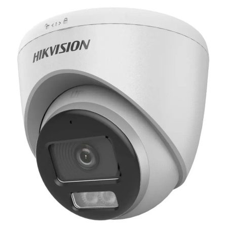 Hikvision DS-2CE72DF0T-LFS (3.6mm) 2 MP ColorVu fix THD turret kamera; IR/láthatófény; TVI/AHD/CVI/CVBS kimenet; beépített mikrofon