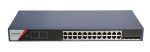   Hikvision DS-3E1528P-SI-24P4F 28 portos Gbit PoE switch (370 W); 24 PoE + 4 SFP uplink port; smart menedzselhető