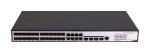   Hikvision DS-3E2736-HI-24F8T4X 36 portos SFP switch; L2; 24 1000M SFP + 8 1000M RJ45 + 4 10G SFP+ uplink port; menedzselhető