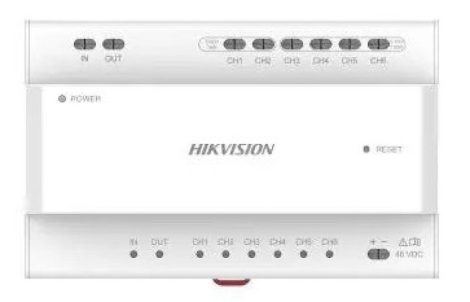 Hikvision DS-KAD7060EY Disztribútor egység kétvezetékes HD kaputelefon-rendszerhez