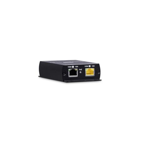 Nestron IP09P PoE extender; Cat5e; maximum 800 m-ig; 10 Mbps 800 m-en; 100 Mbps 500 m-en