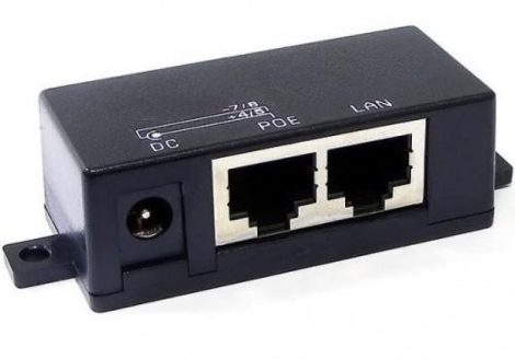 Nestron POE tápfeladó Passzív Power over Ethernet; DC, PoE és LAN aljzat