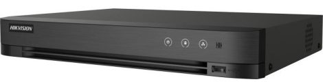 Hikvision iDS-7208HQHI-M1/XT/4A+8/4ALM 8 csatornás AcuSense THD DVR; 5MP lite@12fps, 1080p@15fps, 720p@20fps; +4× 6MP IP; koax audio