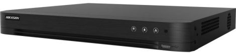 Hikvision iDS-7208HQHI-M2/XT/4A+8/4ALM 8 csatornás AcuSense THD DVR; 5MP lite@12fps, 1080p@15fps, 720p@20fps; +4× 6MP IP; koax audio