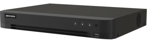 Hikvision iDS-7208HUHI-M1/X 8 csatornás AcuSense THD DVR; 8MP@8fps; 5MP@12fps; 4MP@15fps; 1080p@25fps; + 8x4 MP IP